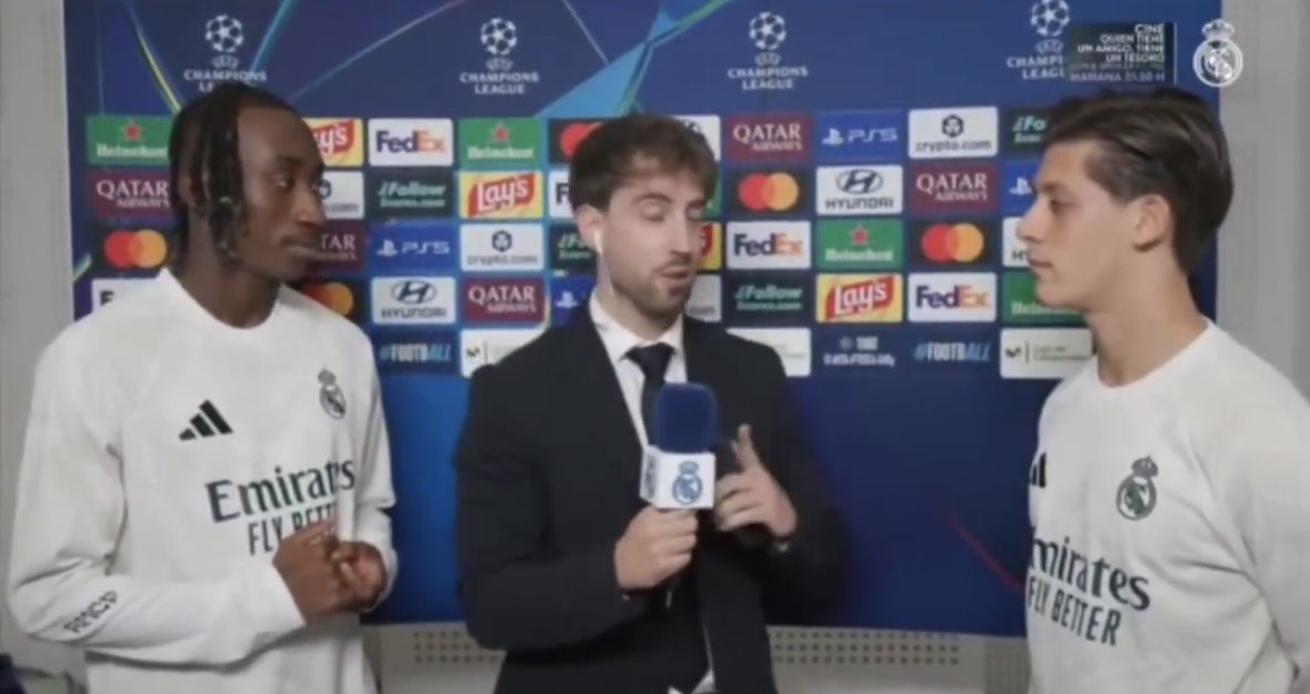 ActuFoot_'s tweet photo. 🚨 Yan DIOMANDÉ 🇨🇮 :

« Mon but et celui d’Arda 🇹🇷 ? ARDA EST UN MEILLEUR JOUEUR !

MAIS MON BUT ÉTAIT MEILLEUR ! » 😂🤍

🎙️ Real Madrid TV https://t.co/in1N67XU4M