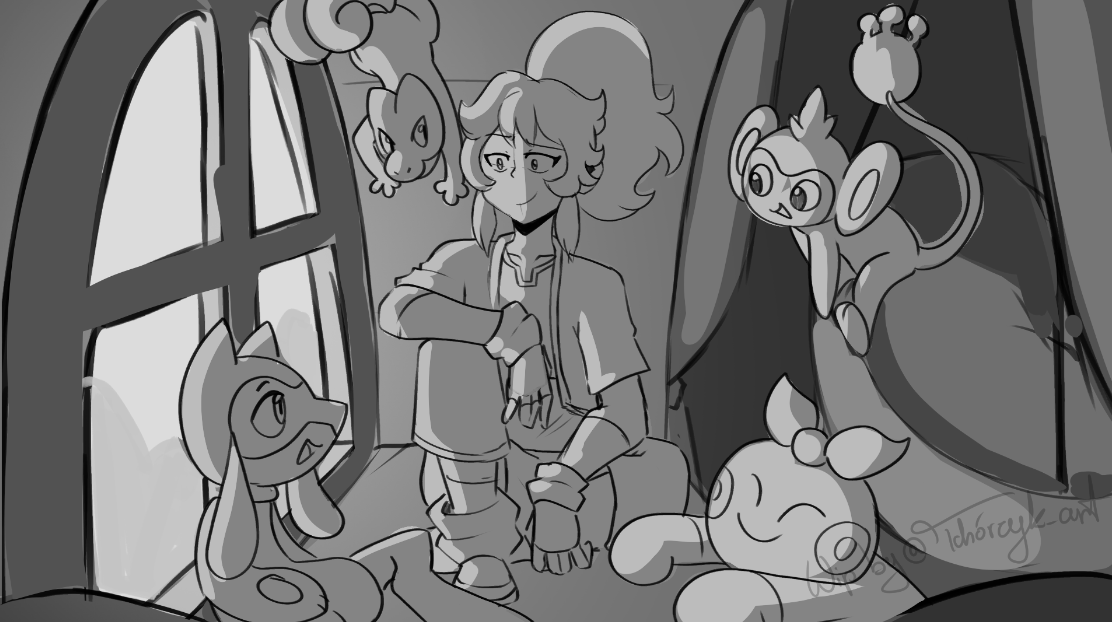 TchorzykArt1's tweet photo. I think im getting ambitious with these... 

#dragonstriker #wip #pokemon https://t.co/YHZoByRy2M
