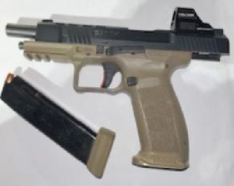 CookSheriffIL's tweet photo. A 28-year-old Chicago man is facing a felony gun charge after Sheriff’s Police found him in illegal possession of a loaded firearm during a traffic stop in Chicago’s Chatham neighborhood.

At approximately 10:10 p.m. on Oct. 8, Sheriff’s Police Organized Crime Division Investigators saw a Black Ford Escape run a red light at the intersection of 85th Street and Cottage Grove Avenue. The Ford eventually stopped at a parking lot in the 700 block of East 87th Street. When investigators spoke with the driver, they saw green plant material in and around the center console and smelled a strong odor of cannabis as well as the smell of an alcoholic beverage coming from inside the vehicle. Investigators asked the driver and her four passengers out of the car to conduct a drug investigation. While patting down one of the passengers, Kendall Jennings, investigators found a firearm in his waistband and learned that he was denied a FOID. Jennings was taken into custody. The driver was cited for running the red light and another passenger was cited for the two empty bottles of Miller High Life investigators found in the backseat.

On the morning of Oct. 9, the Cook County State’s Attorney’s Office charged Jennings with aggravated unlawful possession of a weapon. He appeared at the George N. Leighton Criminal Courthouse later that day for his first appearance hearing, where he was ordered released from custody.

The public is reminded that defendants are presumed innocent until proven guilty in a court of law.

#CookCountySheriff #LawEnforcement #CCSPD