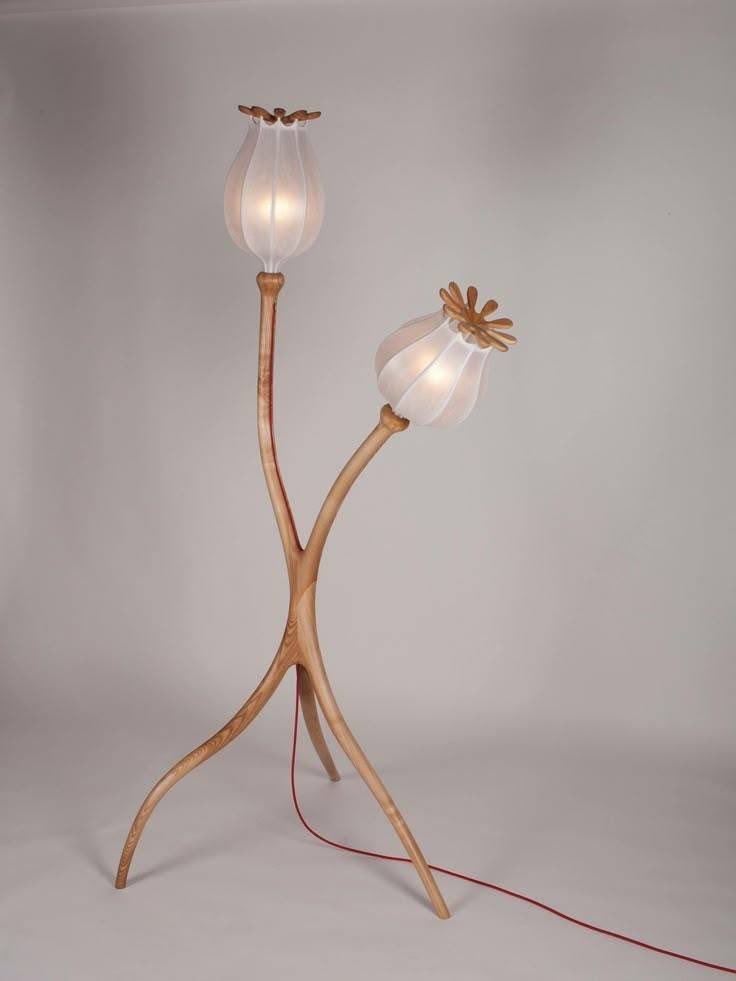 bugoclock's tweet photo. can't stop thinking about the poppy seed-head lamp by peter lehky i feel sick to my stomach with envy https://t.co/a7sWgI9aW9