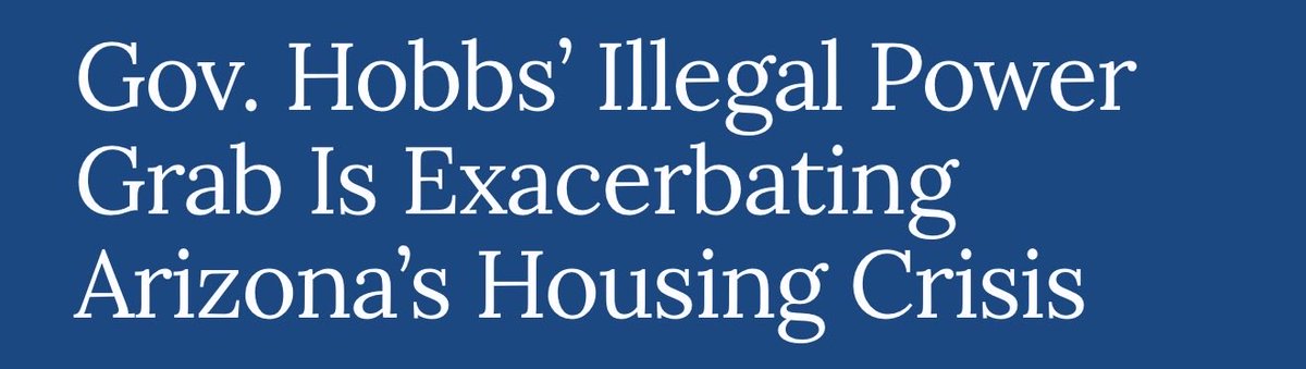 andybiggs4az's tweet photo. No, you’re not. Your policies have driven up scarcity, causing prices to rise.

You’ve vetoed good bills and driven away jobs. You’ve made it nearly impossible for young Arizonans to achieve the American Dream.

But we’re going to get that fixed, starting on November 3rd. https://t.co/CquWYpZY1p