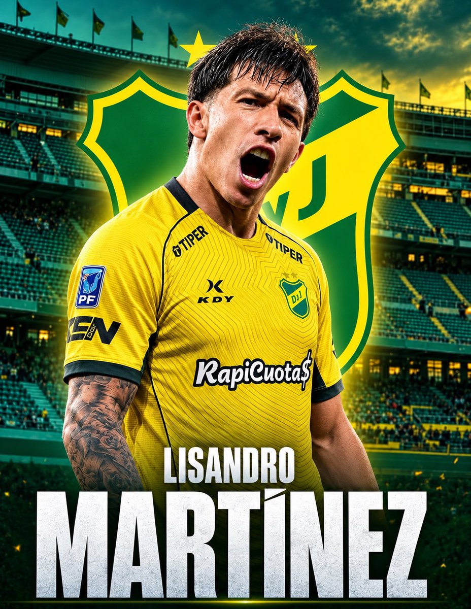 04Luchoo's tweet photo. 🤯¡DEFENSA Y JUSTICIA PODRÍA FICHAR A LISANDRO MARTÍNEZ! 🇦🇷🔥

‼️ El Halcón de Varela estaría siguiendo de cerca la situación del defensor argentino y sueña con su vuelta 

👀 Su situación contractual con el Manchester United podría abrir una puerta 

[@gastonedul ] https://t.co/1OppWuq0N4