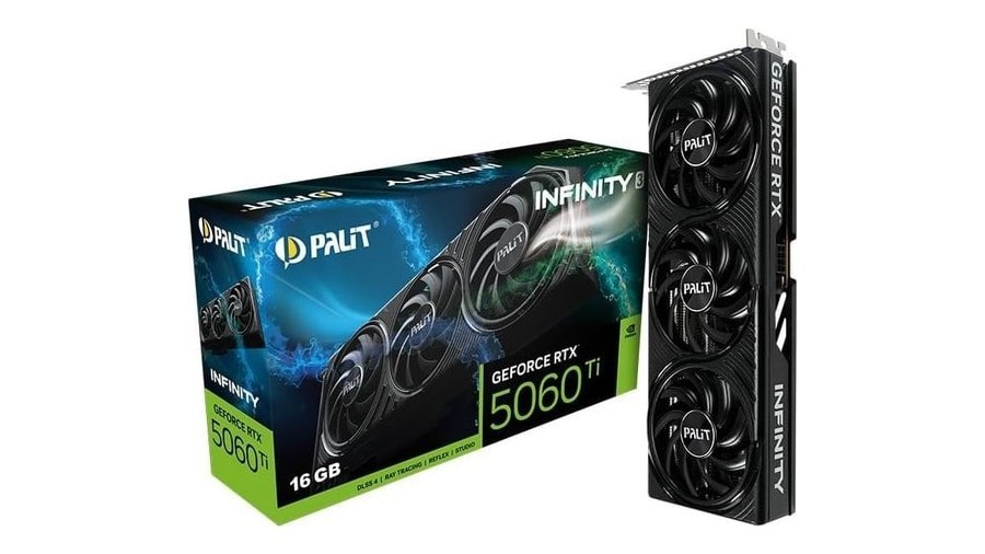 GabrielEconomia's tweet photo. 🔥 Palit GeForce RTX 5060 Ti Infinity 3 (16GB GDDR7/PCI Express 5.0/2572MHz/28000MHz) (Seminovo)

Por R$ 3.599

🔗 https://t.co/FX3N2Zc5HI

#amazon #promoção #cupom #desconto #achadinho

-Ad https://t.co/yBefolLXV2