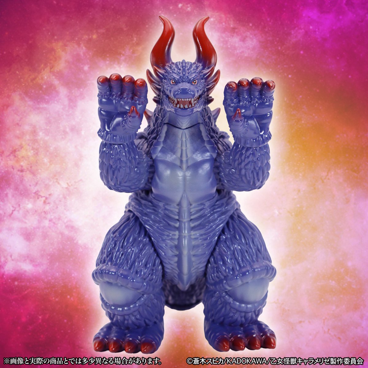 ccp_official_jp's tweet photo. 【新商品告知】

恋か、破壊か――。

TVアニメ『乙女怪獣キャラメリゼ』より、
怪獣「ハルゴン」がMSS（ミドルサイズシリーズ）へと登場‼️

特徴的なハート型の背ビレやフォルムを、こだわりを持ってソフビフィギュア化✨

商品詳細はこちら↓
https://t.co/jFkWJLYJaD

順次、各流通販売店より予約開始となります。

＃乙女怪獣キャラメリゼ #CCPJAPAN #kaijugirl