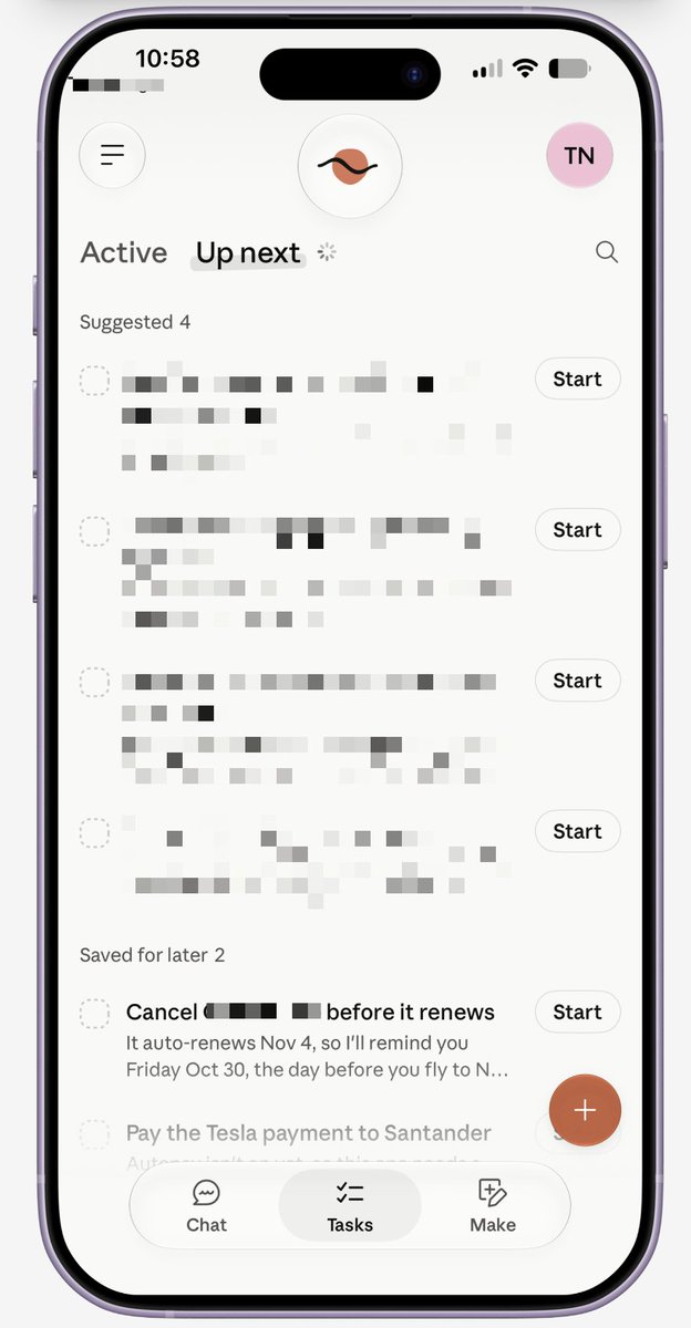 TylerNishida's tweet photo. im surprised that no one talking about duet's to-do list! maybe its personal preference, but its the reason i keep reaching for it. 

for suggested tasks — this is much better than receiving a growth hacky chat message. 

to create tasks — you can simply brain dump them! https://t.co/uQk4I2VqBQ