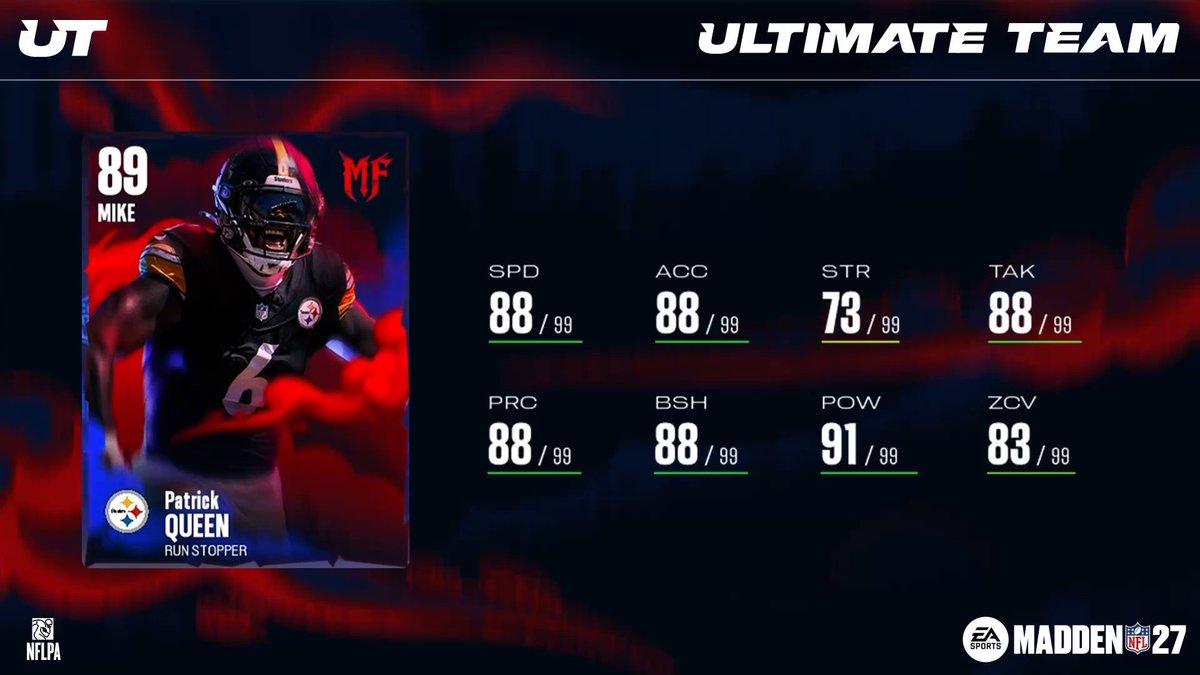 MUTUpdate's tweet photo. Most Feared Part 2 Dropping Tomorrow👻⬇️

#Madden27 https://t.co/o0MdvCsscl