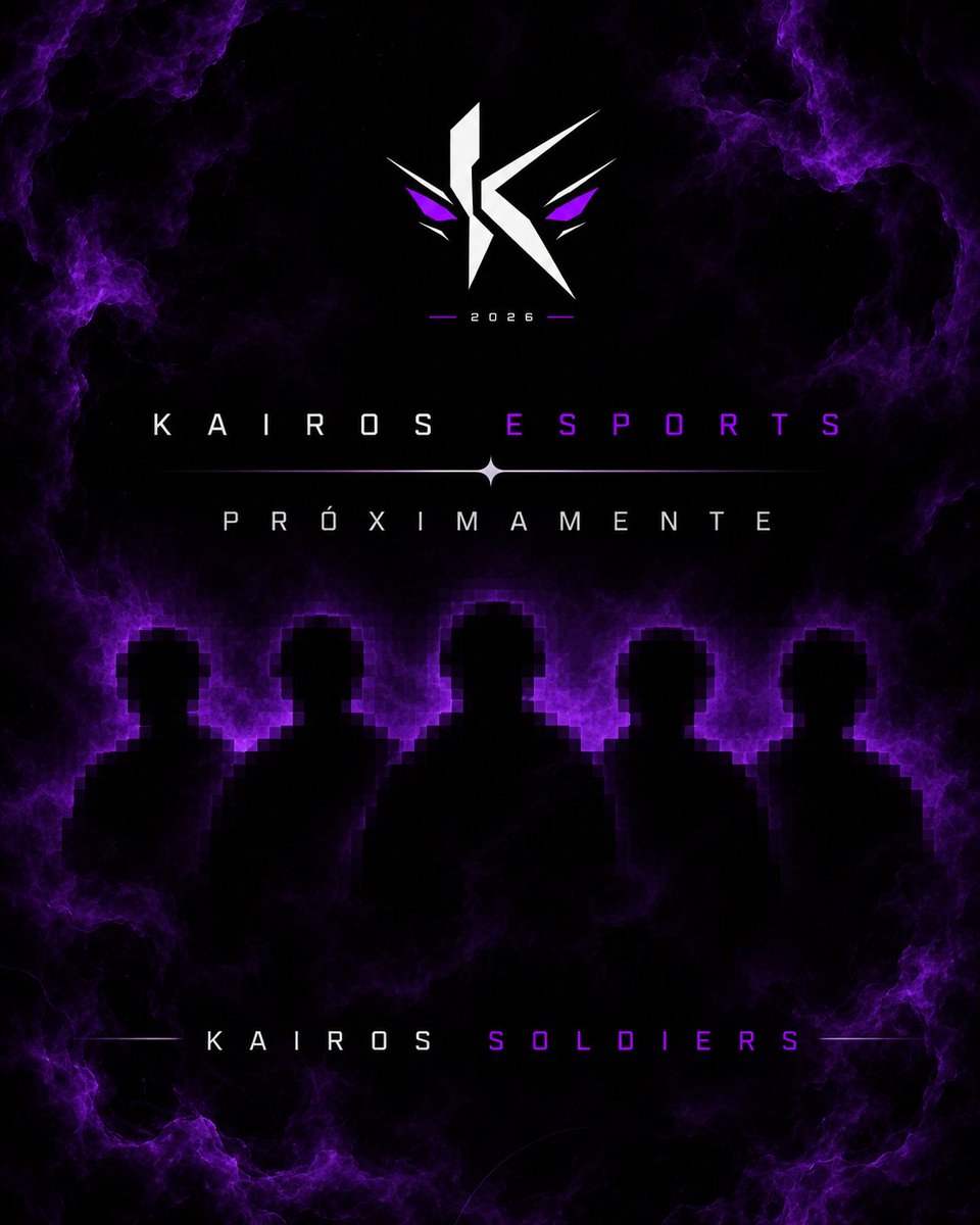 KAIROSesportses's tweet photo. PRÓXIMAMENTE. https://t.co/veO3ATz5H2