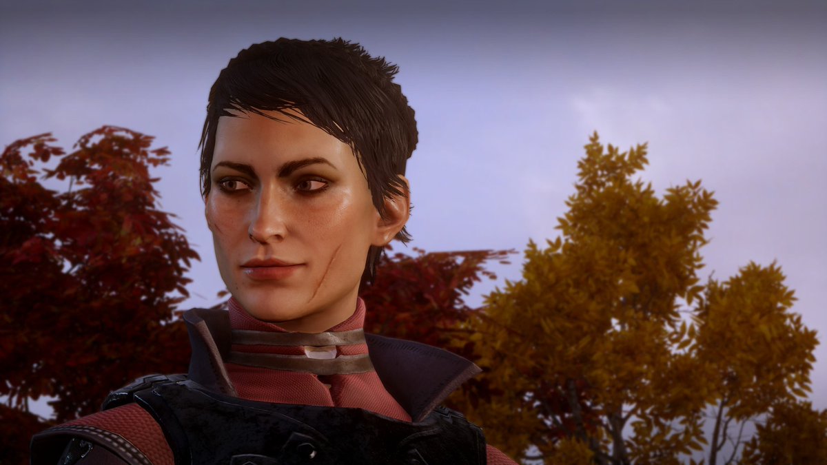 DailyPentaghast's tweet photo. Rest in peace dragon age. Thank you for bringing Cassandra into our world. https://t.co/ITrmMuRAgW