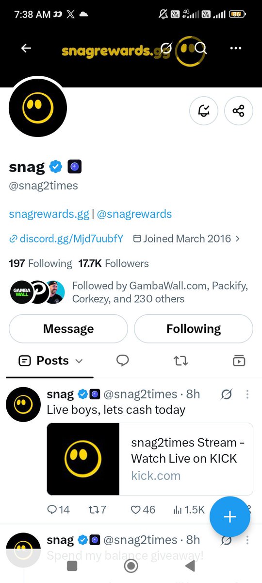 iskeolCS's tweet photo. @snagrewards @snag2times donee https://t.co/faeQQTHgRM