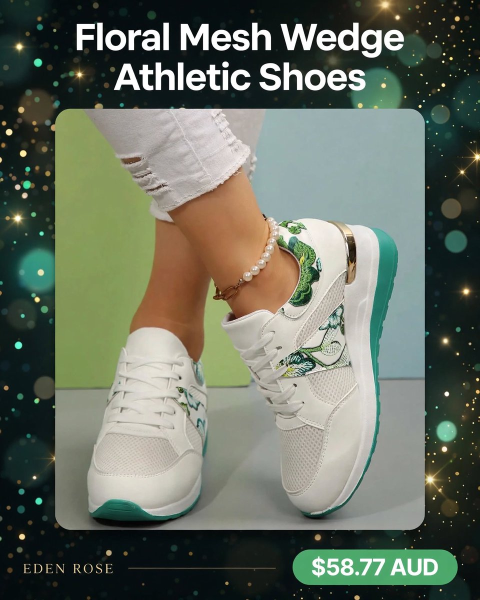ValkyriesReina's tweet photo. Floral Mesh Wedge Athletic Shoes
https://t.co/2BAMmE5Tqm https://t.co/QKxGV01HX0