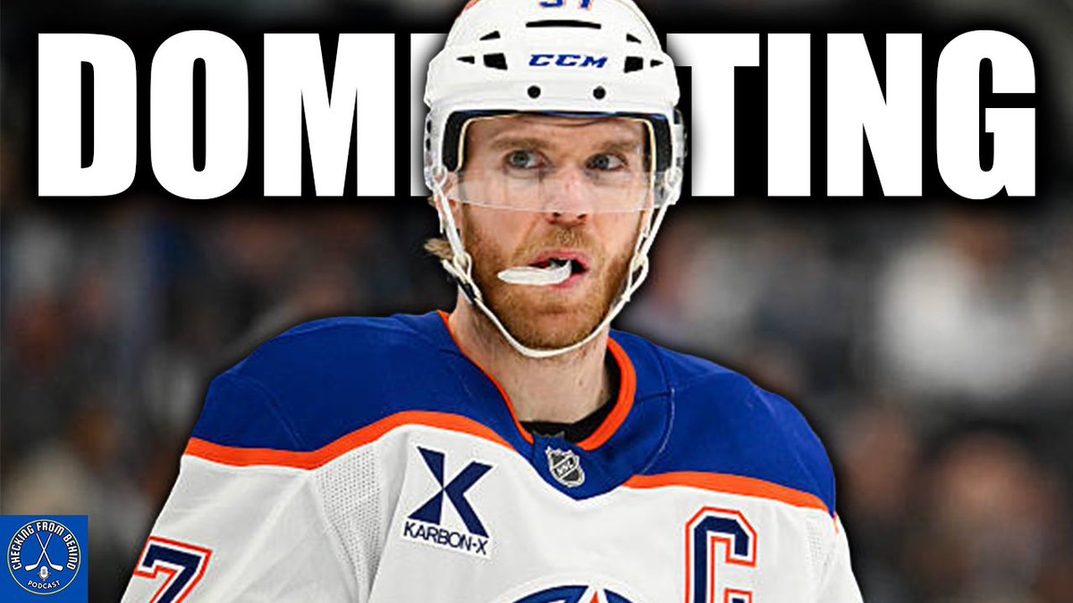 CheckFromBehind's tweet photo. 🔥 New Episode Just Dropped
@Hockeypodnet 
Presented by @DKSports 

💨 Fantilli Comments 
📈 Flames Shopping Whitecloud
🔥 McDavid 200 Points?!
💰 Hellebuyck Suspension Ends
📋Larkin Expands Trade list

🔗 Link to watch/listen on preferred platform is down below https://t.co/dTN5Mbvtym