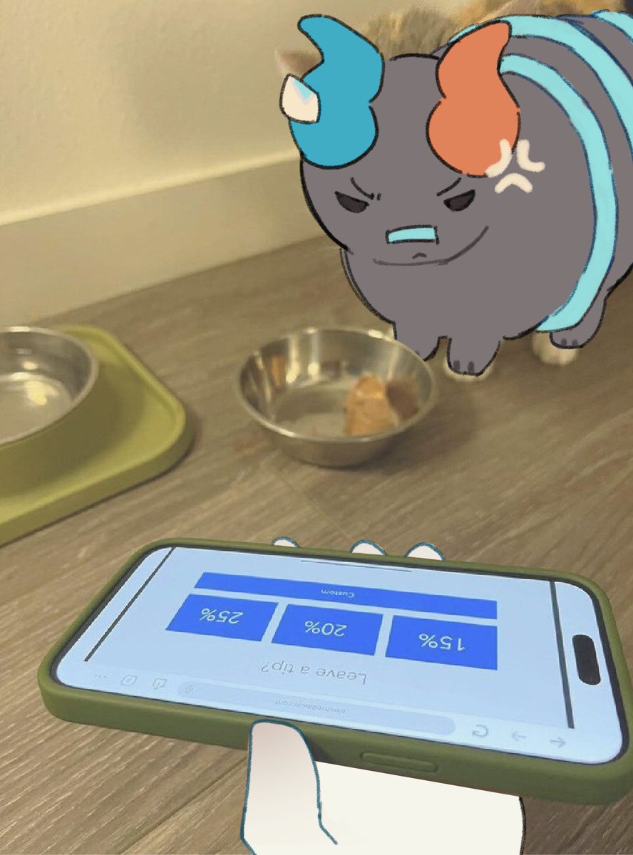 cloverkibbs_'s tweet photo. Fat coil bean thought the food was free

#phighting https://t.co/nfBVXsmawt