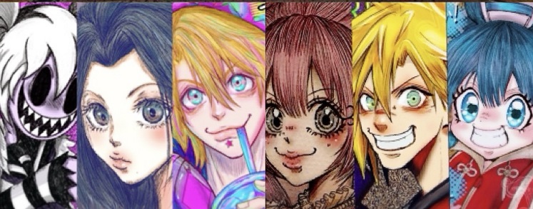 Tinfinityztooz's tweet photo. My vibrant, slightly eerie original characters.
Which one catches your eye?

#OC #TinfinityZ https://t.co/gq4yvft4uJ