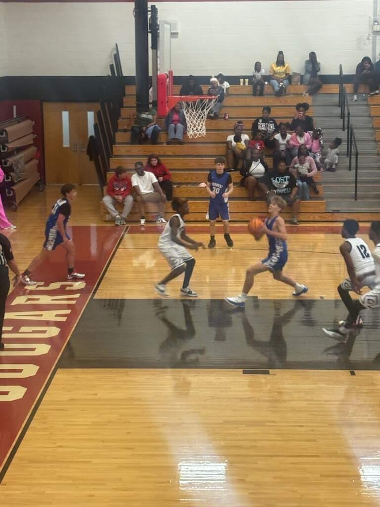 ForrestHoops's tweet photo. Congratulations to our middle school boys for opening the season with a 46-12 win at E.A. Cox last night. #TheFuture #LiftOff https://t.co/JTXnZjBBqE