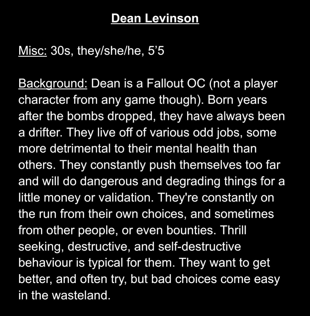 lilacriver13's tweet photo. here is some info i wrote a few months ago about deancoop 😸 it's mostly just kind of me trying to get my thoughts on paper ik it doesn't all add up perfectly https://t.co/6GiV6OzZ03