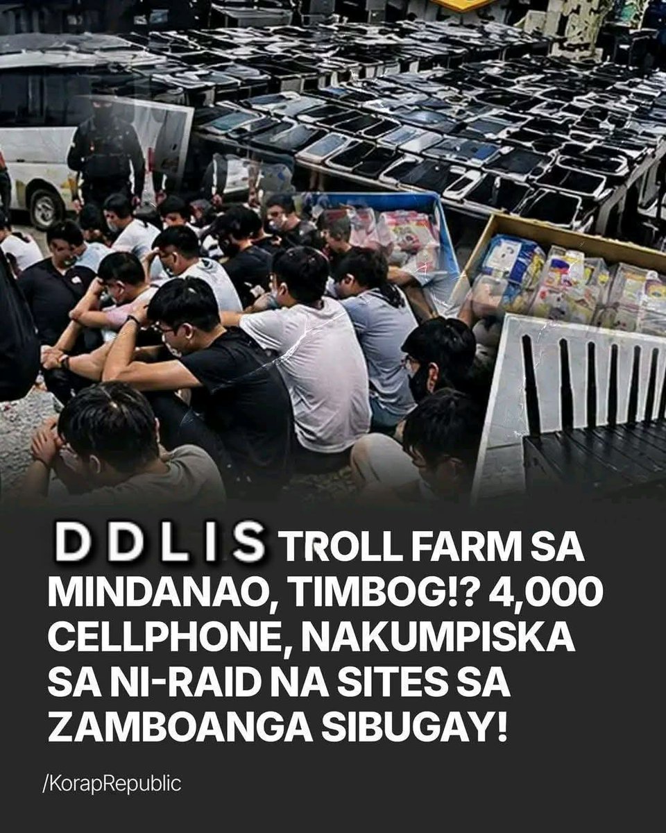 arcelo_ian's tweet photo. Kaya pala funded talaga ng Beijing ang mga Duterte trolls online because of the Anti-Cybercrime Prevention Operation against cybercriminals and hackers in Zamboanga Sibugay, this is an international cybersecurity problem and concern. https://t.co/84nXJqLMS9