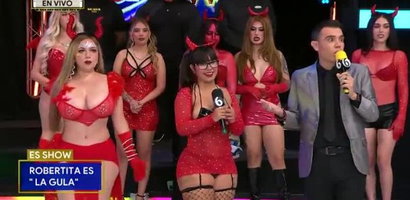 multimediostv's tweet photo. Robertita es la tentación de 'La Gula' #EsShow
https://t.co/bfPSzxUcF6 https://t.co/7t4uRsGch8