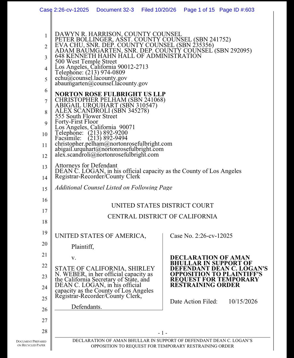 WallStreetApes's tweet photo. EXTREMELY IMPORTANT 🚨 Federal Lawsuit against California shows that 28.8% of noncitizens in California HAVE A VOTING HISTORY

California elections are not legitimate, noncitizens are voting at an extremely large scale

- Los Angeles County elections officials took a sample batch of 200 ballots
- The 200 ballots were taken from a sample of 20,000 that the Trump Admin says are noncitizens
- Of the 200 ballots that were taken, 71.2% of the 200 have no voting history

This means 28.8% of the noncitizens ballots DID have a voting history

Nearly 30% of noncitizens are voting in California elections based on this sample. I’ll bet it’s much higher