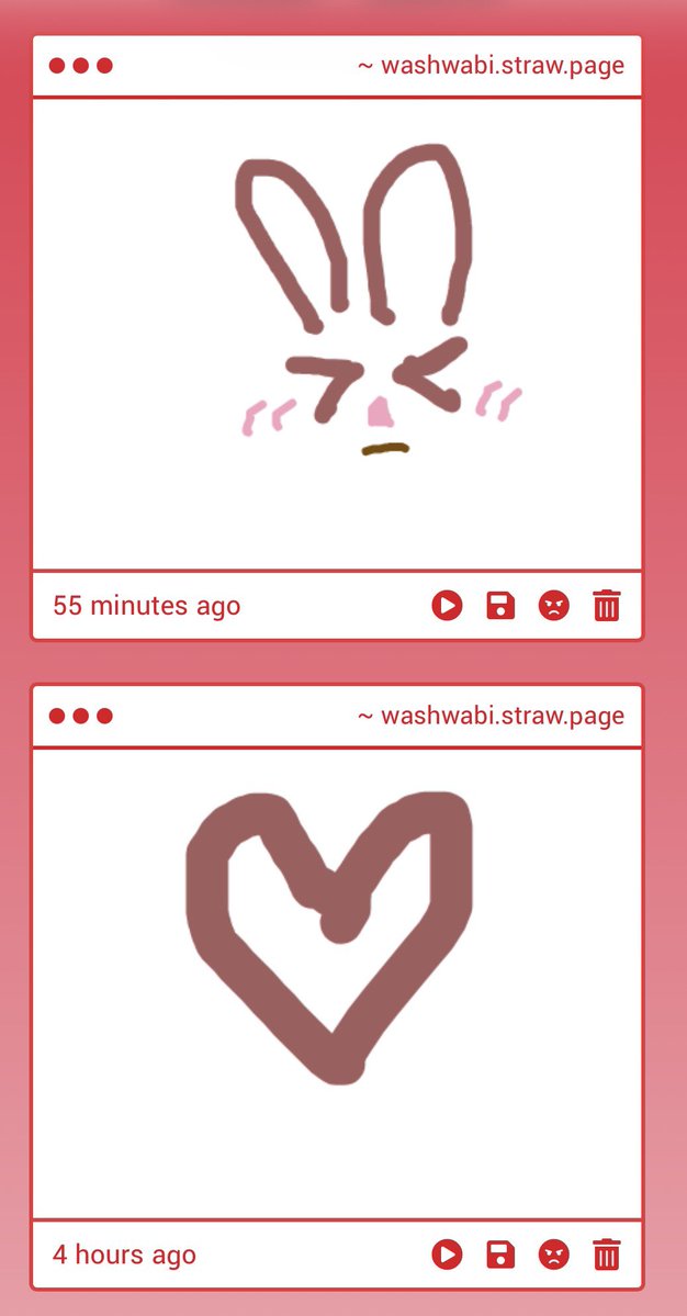 washwabi's tweet photo. Whoever’s drawing these I love you they’re so cute😭🫶💕 https://t.co/wF3wveprjn
