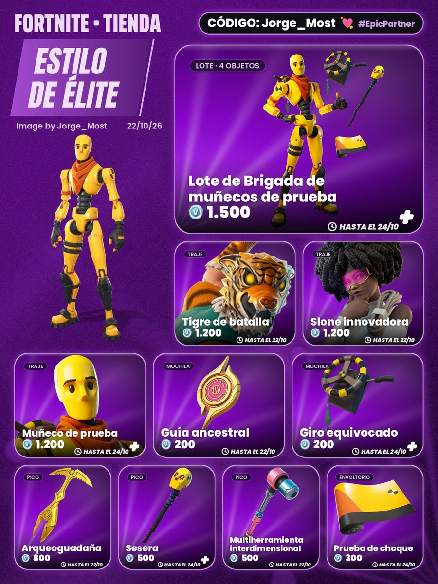 Jorge_Most's tweet photo. Nueva tienda bros!! Gracias de corazón a todos los que usáis mi código Jorge_Most , me ayuda mucho a seguir con todo esto ❤.

Enlace para comprar: https://t.co/vYOXEYBlD1

#EpicPartner 💘 https://t.co/ceH5hNiXfc