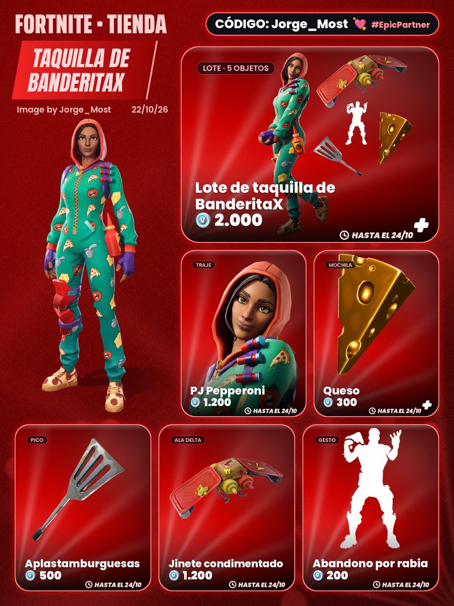 Jorge_Most's tweet photo. Nueva tienda bros!! Gracias de corazón a todos los que usáis mi código Jorge_Most , me ayuda mucho a seguir con todo esto ❤.

Enlace para comprar: https://t.co/vYOXEYBlD1

#EpicPartner 💘 https://t.co/ceH5hNiXfc