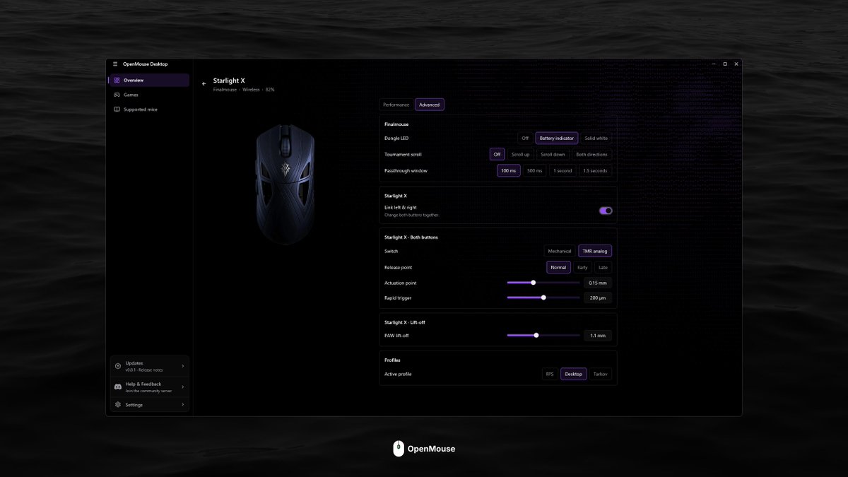 openmouseapp's tweet photo. OpenMouse Desktop is taking a bit longer to release, as we've completely rewritten it as a native app. 

Here's a sneak peek 👇 https://t.co/LaeDzx0HOZ