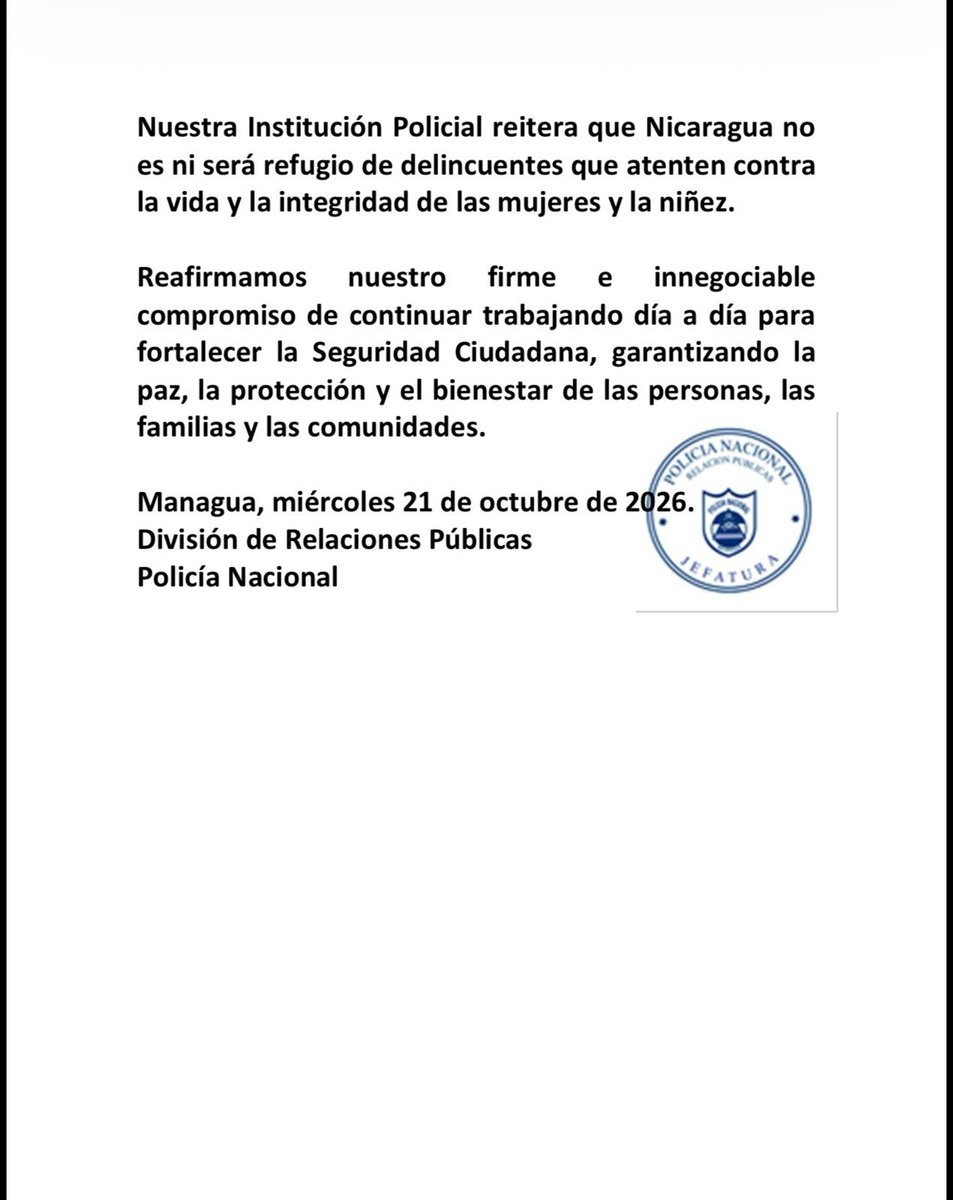 CanDigital2's tweet photo. Policía Nacional emite Nota de Prensa sobre Captura de sujeto, autor de atroz crimen en Costa Rica https://t.co/aGGNaKvd7t
