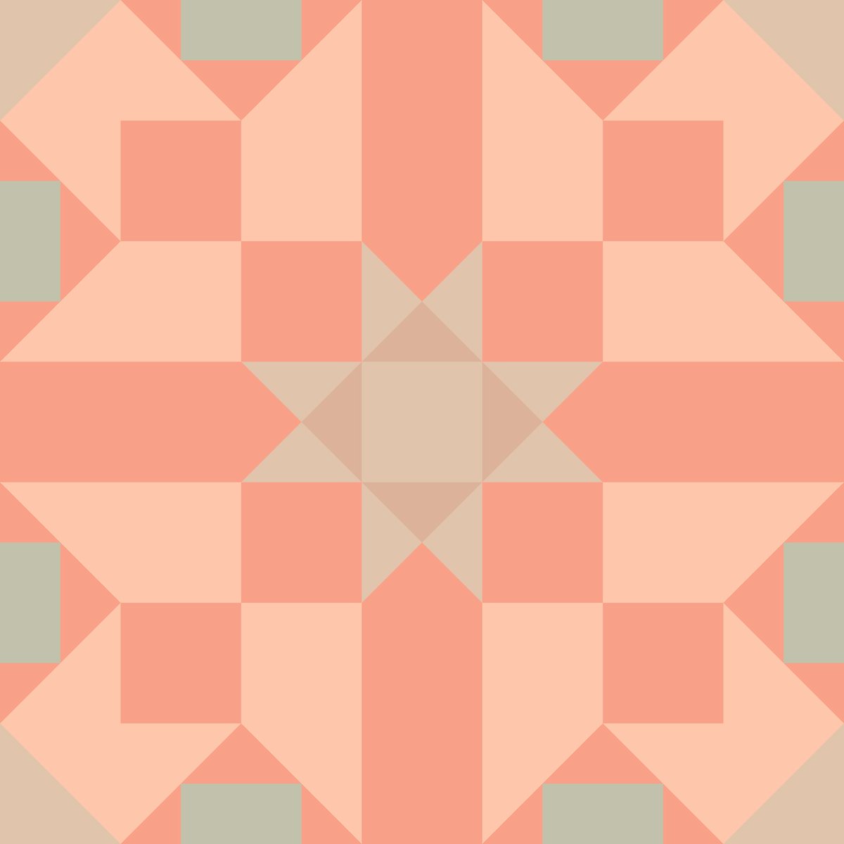 red_wolf's tweet photo. Geometric Pattern: Canterbury: Salmon / #RedWolf https://t.co/tjLaUuXTg3 via @redbubble https://t.co/Q7aJQlkxlp via @spoonflower #art #geometricpattern #retro #victorian #square #triangle #diamond #hortus https://t.co/SlgdCmnt6e
