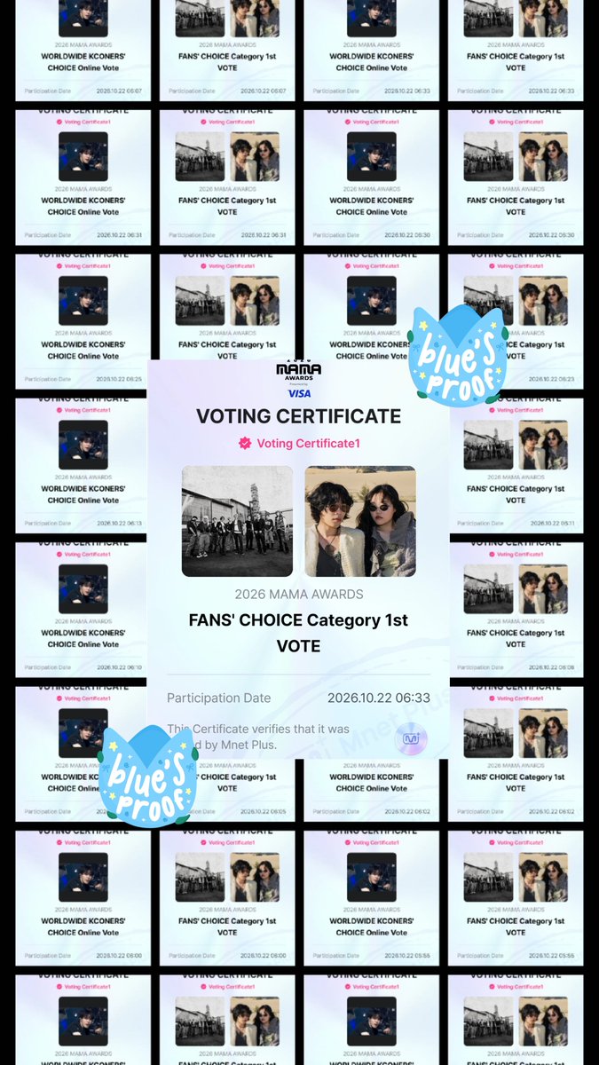 justbluepages's tweet photo. last day voting fan's choice round 1 (semoga bisa masuk top 10 🤲🏻)

#TREASURE #2026MAMAVOTE https://t.co/r5A15PN3yp