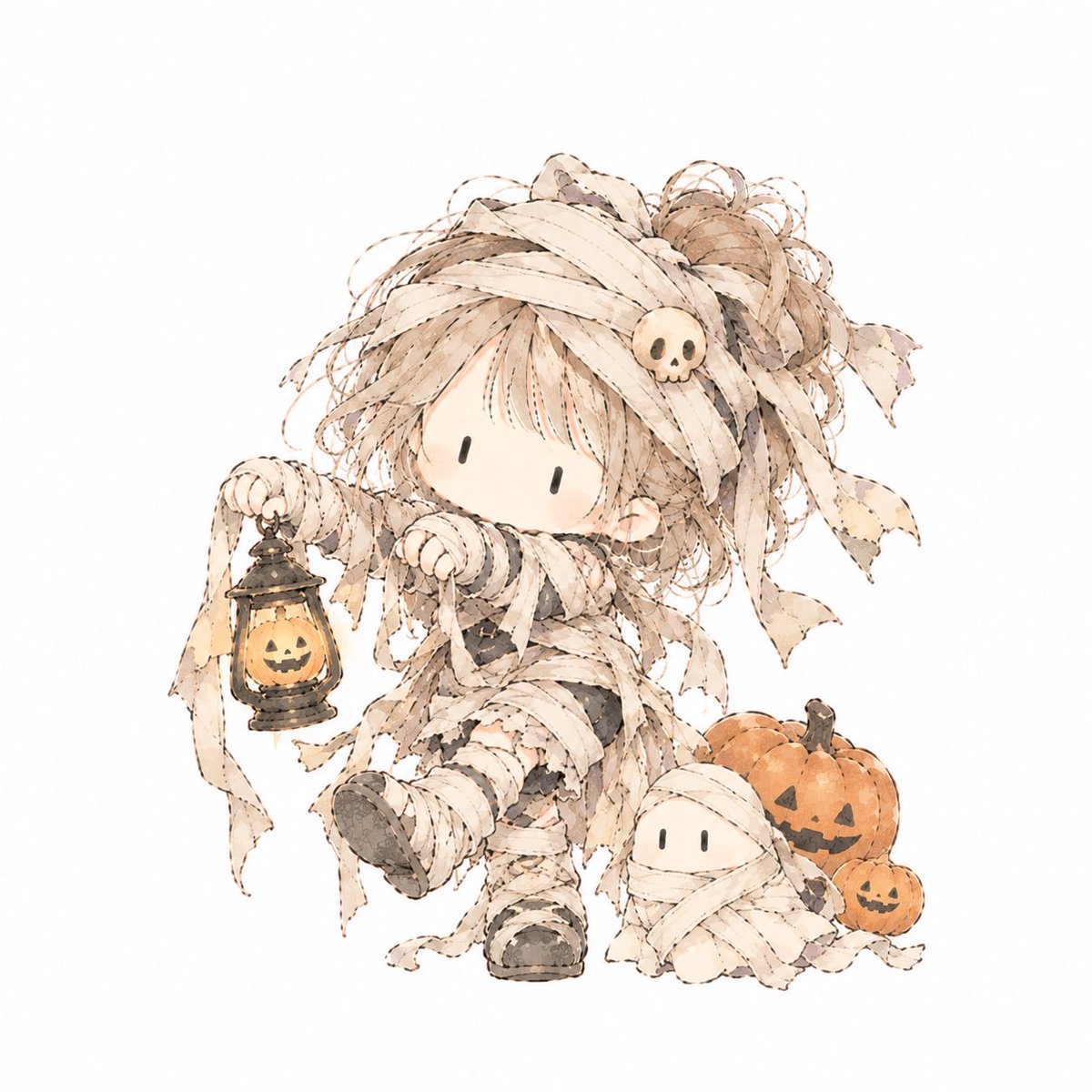 tukimichan_ai's tweet photo. ❇️ChatGPTで作るプロンプト配布

╭━━━━━━━━━━━━━━━╮ 

ハロウィンモンスターに変身🎃
ゆるっとモンスター

╰━━━━━━━ｖ━━━━━━━╯

性別を入力すると、キュートなハロウィンモンスターが登場！

どんなモンスターになるかは
お楽しみ🎃🍭

アレンジして貰って特定のモンスターにしてもらっても大丈夫です。

よかったら遊んでみてね✨️