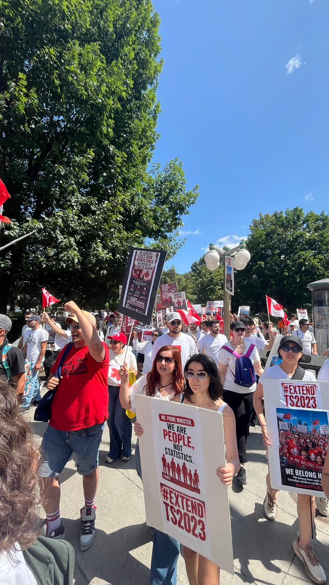 OzgulToprakEray's tweet photo. We are not asking for charity. We are asking for a reasonable 36-month extension so working families can plan, contribute, and raise their children with stability. Fairness matters. CANADA IS OUR HOME. #ExtendTS2023 https://t.co/Z8YWqiLOI5