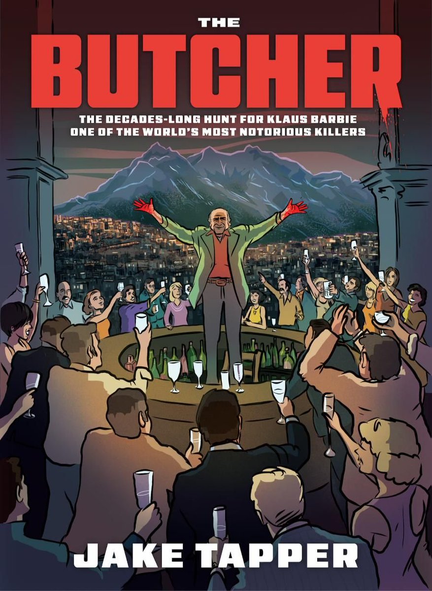 FanboyFactor's tweet photo. Jake Tapper Makes his Graphic Novel Debut with The Butcher: The Decades-Long Hunt for Klaus Barbie, One of the World's Most Notorious Killers @IDWPublishing @topshelfcomix @jaketapper  https://t.co/3vrecMRStz https://t.co/fH0CySVZct
