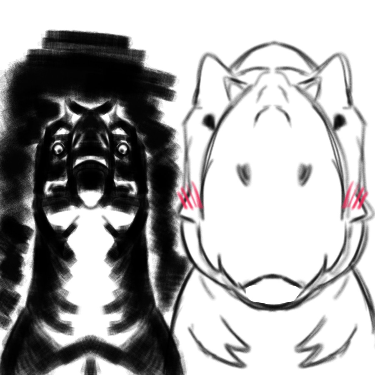JEFFTHEALLODUDE's tweet photo. Same species btw https://t.co/bwFuRK1k5G
