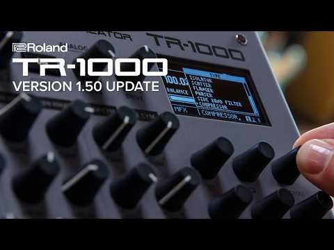 matrixsynth's tweet photo. New Post:  Roland TR-1000 Rhythm Creator | Version 1.​50 Update dlvr.​it/TW15M4 https://t.co/JBApHPa7yI