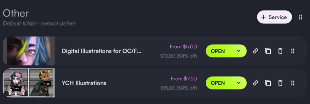 JakelightJ's tweet photo. Everything is 50% off until I can get a steady income~

I do Emotes, Animated Emotes, Badges, Digital Illustrations and PNGTuber/GIFTuber, from as low as 5.00 USD Nett

Link to my Verified VGen account in reply🔗

#vtuber #emote #art https://t.co/cqqzF6ouMo