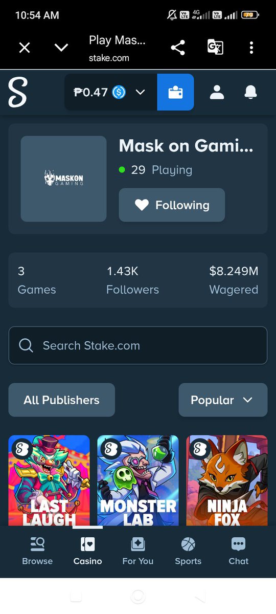 iskeolCS's tweet photo. @MaskOnGames followed you on stake and X!

stake: iskelsi https://t.co/6AHYrtF7PQ