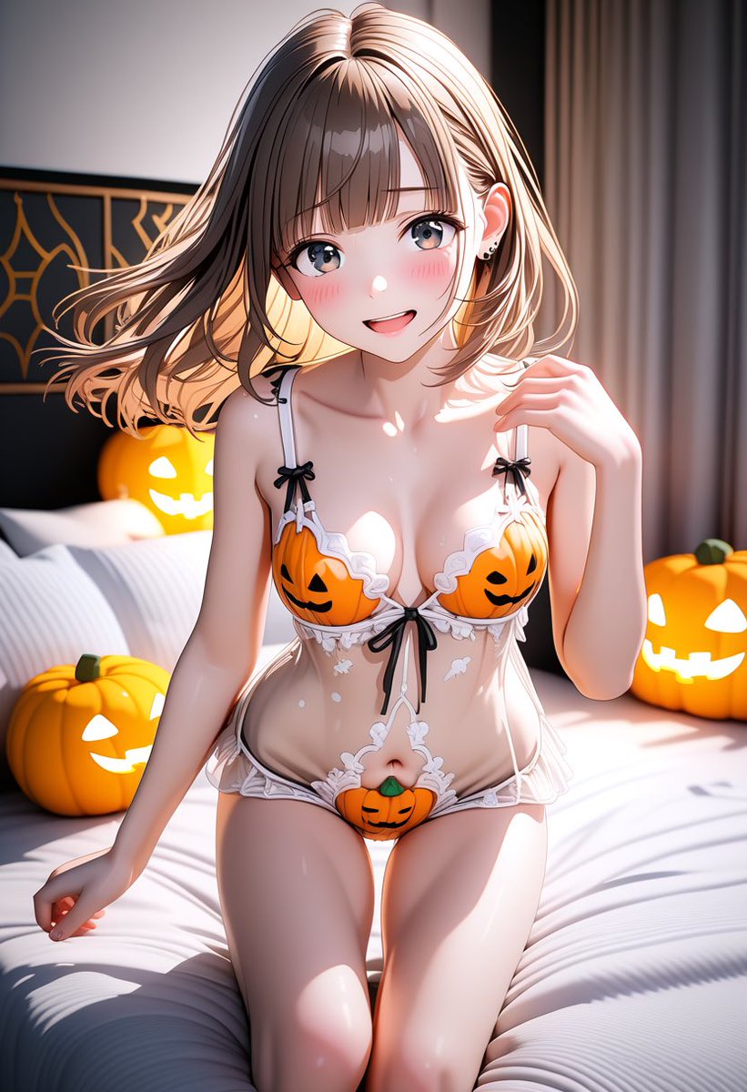 osake_project's tweet photo. 🥣→💉◝✩˚ 🎃🎃🎃
 #AIイラスト https://t.co/sSpzphWkNH