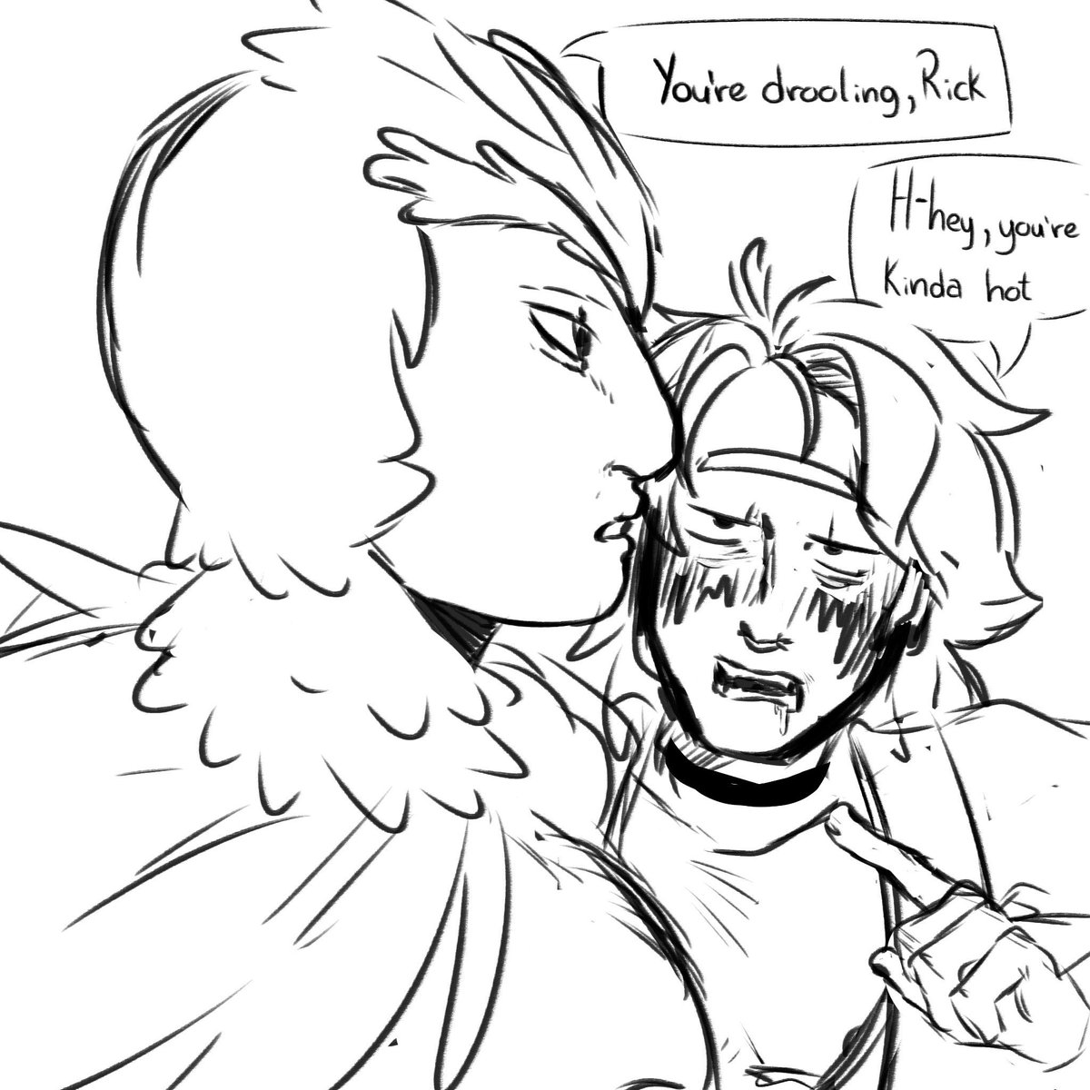 moon_chxldd's tweet photo. FAGGOTS

#rickAndMorty #Birdrick #sketch https://t.co/93zu2QvDy7