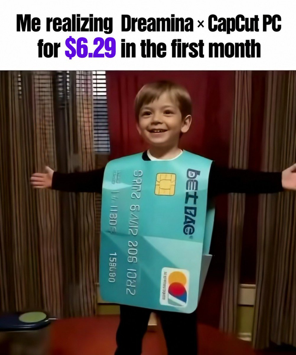 moonlitebyte's tweet photo. Small business owners, here's a content combo worth checking out. 🚀

Get Dreamina's first month for $0.29 and discounted CapCut Pro for a combined deal as low as $6.29.

Generate your marketing assets in Dreamina. Edit your promos in CapCut PC.

🔥 Available for a limited time, Oct 20–30 on CapCut Desktop.

#CapCutDidThat #Dreamina #Smallbusinessmarketing #CapCutSale