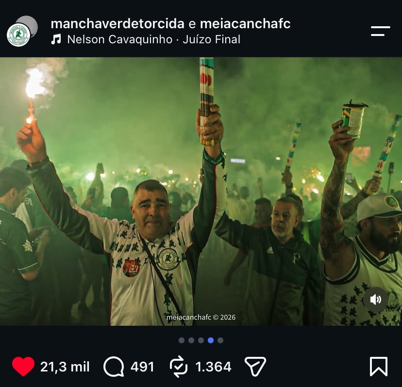 GiovannaPeruzz3's tweet photo. A página oficial da Mancha Verde deixou claríssimo de que lado está. Do lado da democracia. Que orgulho que to sentindo.

Dessa vez não é só a Palmeiras Livre, a Porcoíris, Porcomunas, Palmeiras Antifa ou Chineiras. É a maior organizada do Palmeiras https://t.co/W9yZwpZ1xk