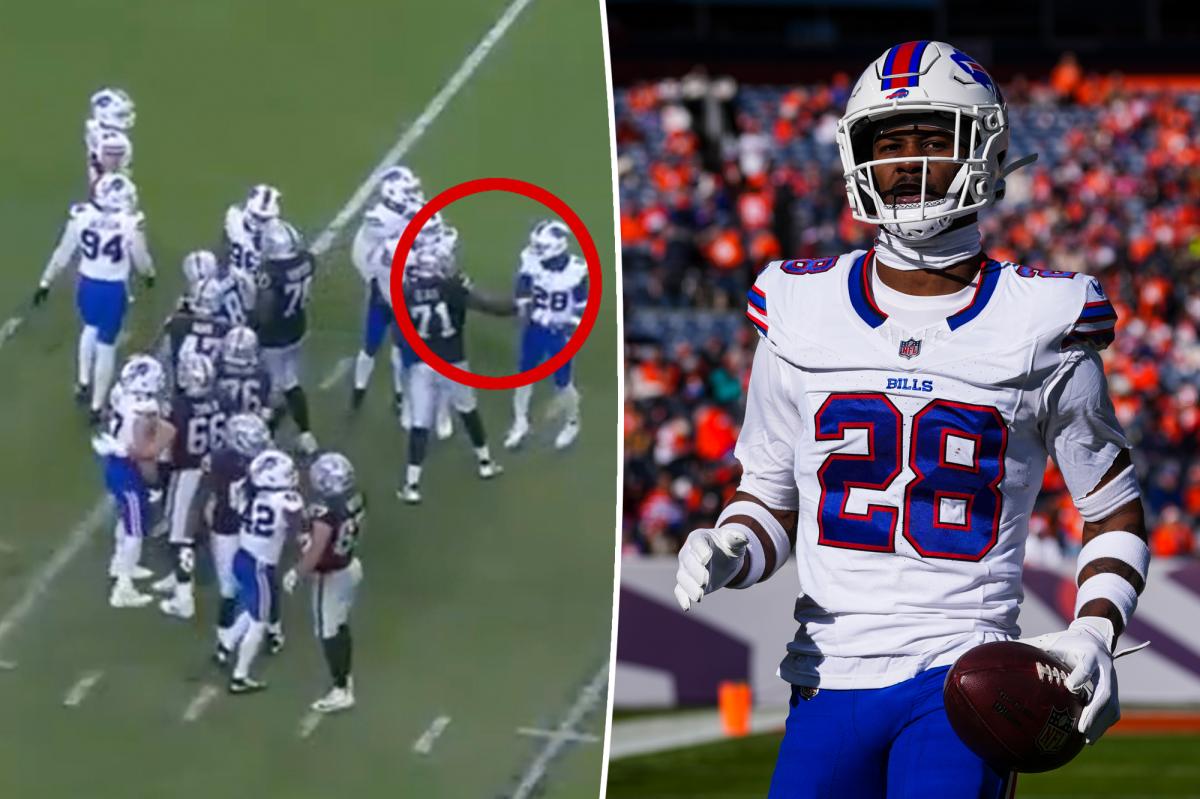 HypeSportsX's tweet photo. Two Bills players have now been suspended for spitting incidents in the same game against the Raiders. Sam Franklin Jr. received a one-game ban, but his agents deny he spat at anyone and plan to appeal. https://t.co/T1uUu07ZFM