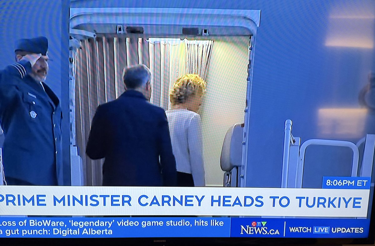KerryDiotte's tweet photo. I spent 30 years in the mainstream media, including in radio, TV, newspapers,and  magazines, I’m embarrassed by CTV national talking about Mark Carney, going to Turkey “to diversify our trade” away from the United States. Do you think Turkey will buy 1.5 million Ontario-made vehicles the USA currently buys annually? What a joke. Whatever happened to good journalism in this country?