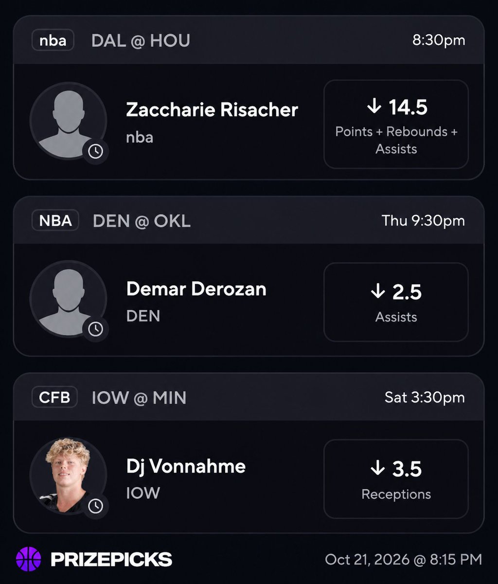 UpsideTools's tweet photo. PrizePicks 6X🎯

$2.99K in whale liquidity on the under.

Market has it at 57.45% to hit against a 54.95% breakeven.

Link to tail in Replies 👇 https://t.co/5hLUw8po5t