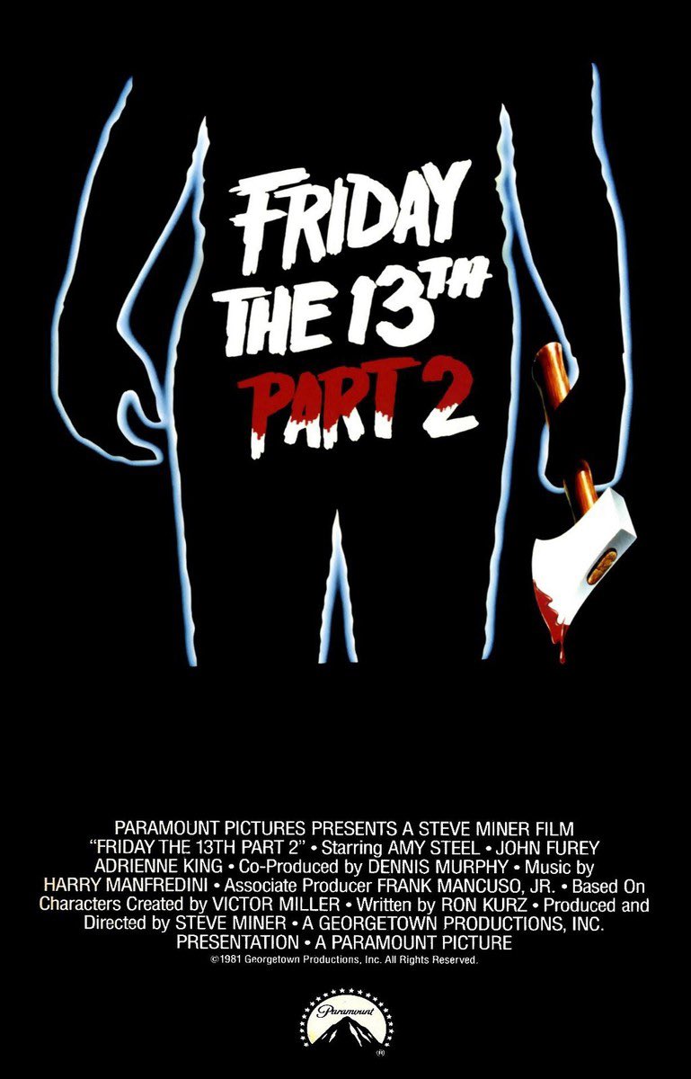 DeadxCinema's tweet photo. 🍿• #NowWatching
Friday the 13th Part 2🪓 https://t.co/RrA3JATgaB