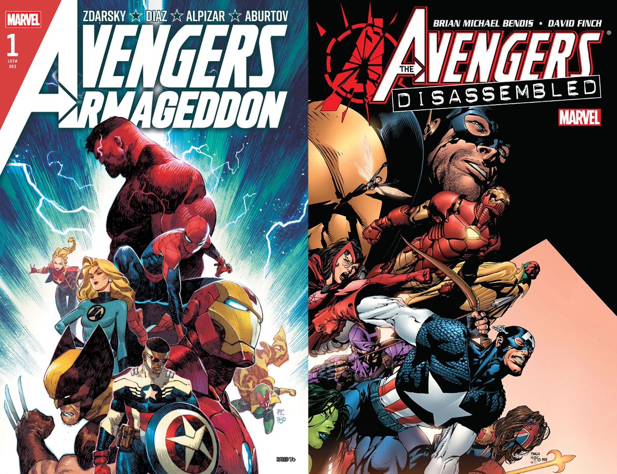 Shawstacular's tweet photo. I cannot blame people for being extremely pessimistic about the stories Zdarsky has in store for the coming years, since as others have pointed out they feel overly derivative of the 2000s. The fact that Armageddon insists that a "Civil War 3" is coming does not help at all. https://t.co/fCJWIIAkBr