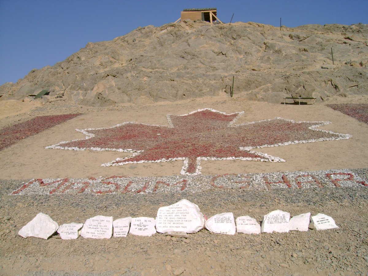 TFProjectAthena's tweet photo. MEMORIAL FLAG

TF 3-07 FOB MSG Canadian Rock Flag/Memorial (September 18, 2007)

📷 One of thousands of photos in the Project Athena archive. Have photos from Afghanistan? Add yours at https://t.co/T94NeFwRmv

🗺 View on the map → https://t.co/384vV4qfEh

#ProjectAthena #Afghanistan #GWOT #ISAF