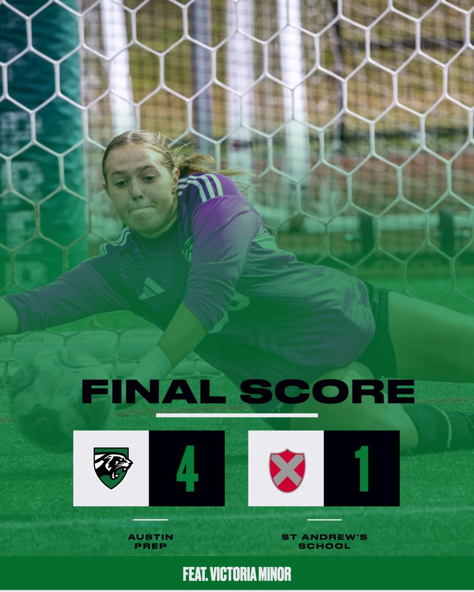 AustinPrepAD's tweet photo. Varsity Girls Soccer win this afternoon! Senior Victoria Minor earned the win in net! @GlobeSchools @Murray_Jack_ @BConn63 @NESoccerJournal https://t.co/bBOT9vGyak