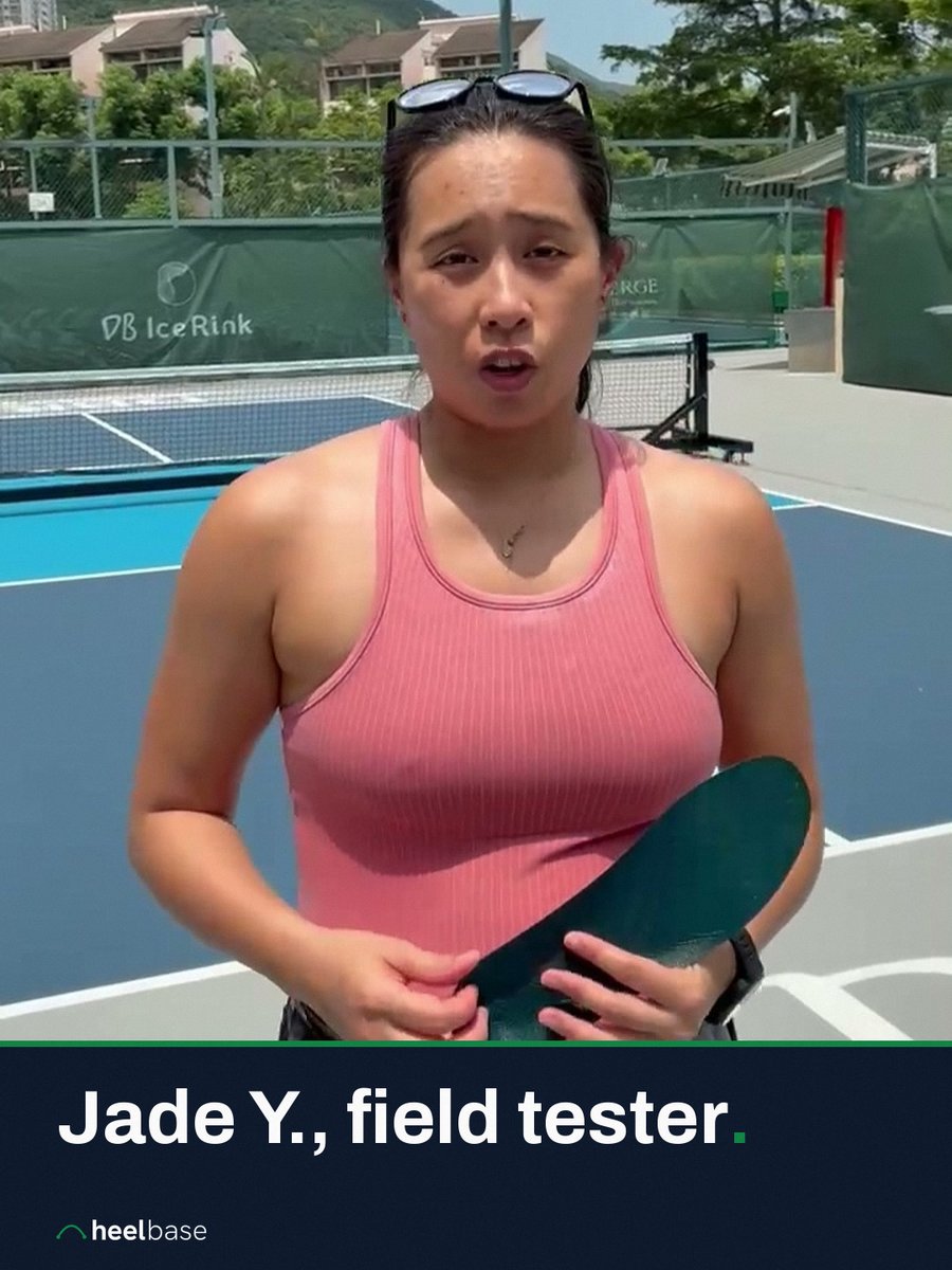 goHeelBase's tweet photo. "They're really made for the side-to-side and stopping motion."

Jade Y. played social pickleball in Drive for four weeks during our field test.

Where do your feet take the most punishment: the split step, the lunge, or the hard stop at the kitchen? https://t.co/BmGPpBcdh5