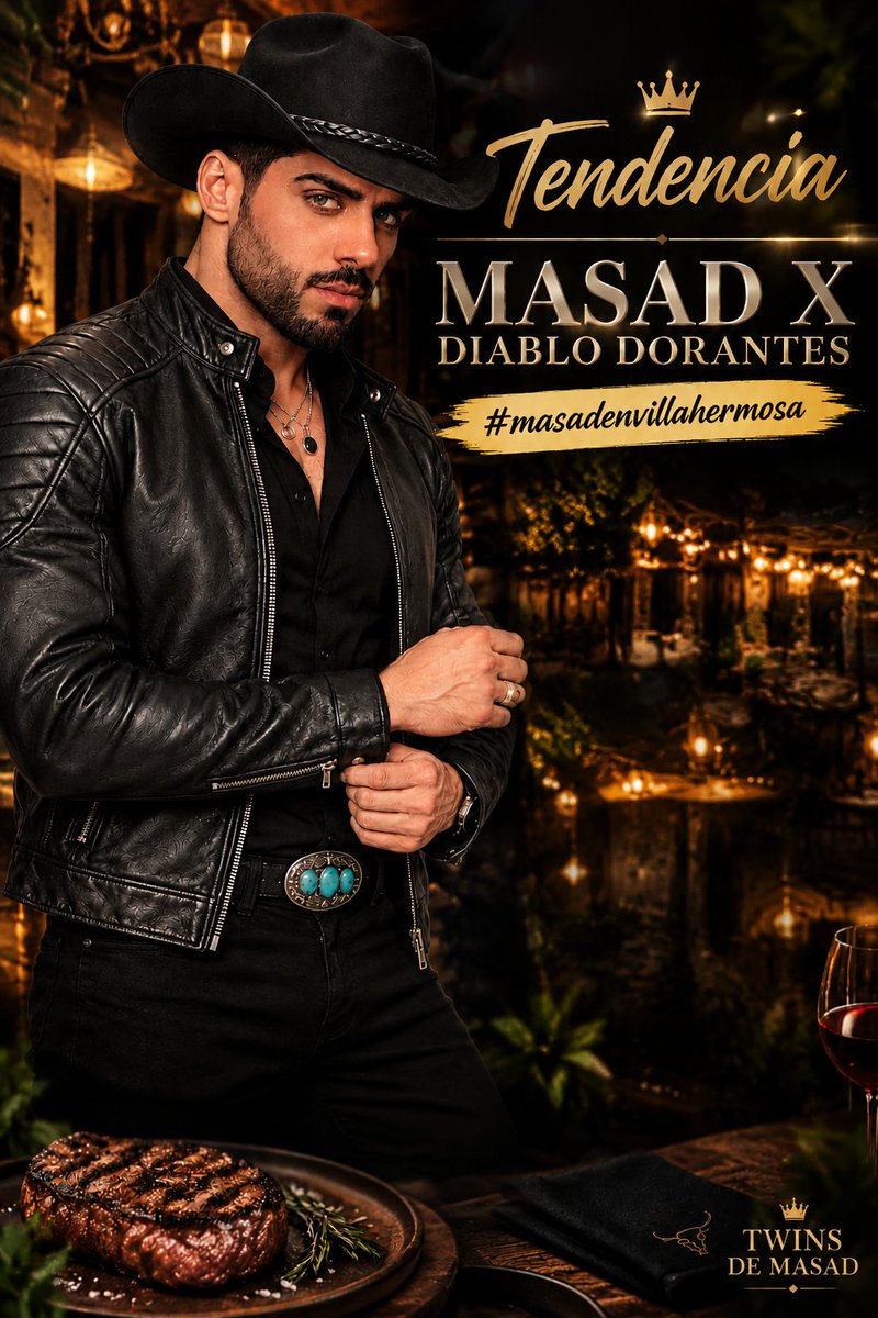 Twins_de_Masad's tweet photo. Iniciamos tendencia, vamos con todo, Team Masad a rugir 

MASAD X DIABLO DORANTES
#masadenvillahermosa https://t.co/bAillAt3AR