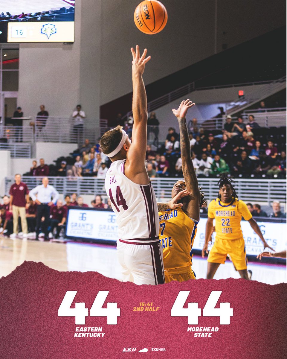 EKUHoops's tweet photo. Colonels have 13 points to open the second half. 

@austin_ball2 has TEN‼️

#𝗠𝗼𝘀𝘁𝗘𝘅𝗰𝗶𝘁𝗶𝗻𝗴𝟰𝟬𝗠𝗶𝗻𝘂𝘁𝗲𝘀𝗜𝗻𝗦𝗽𝗼𝗿𝘁𝘀 https://t.co/8VwTD7rFrG
